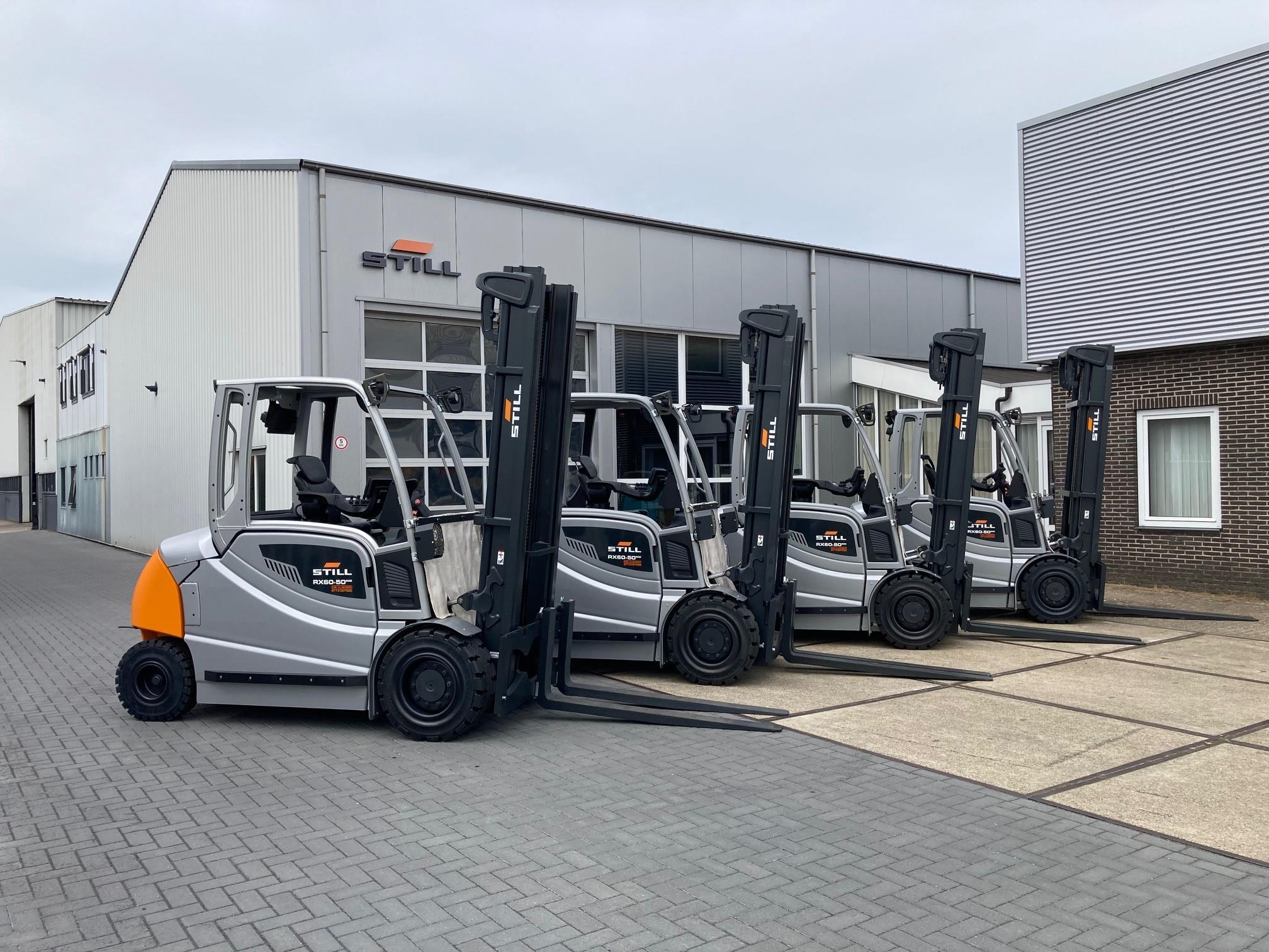 Kwartet STILL RX 60-50/600 geleverd