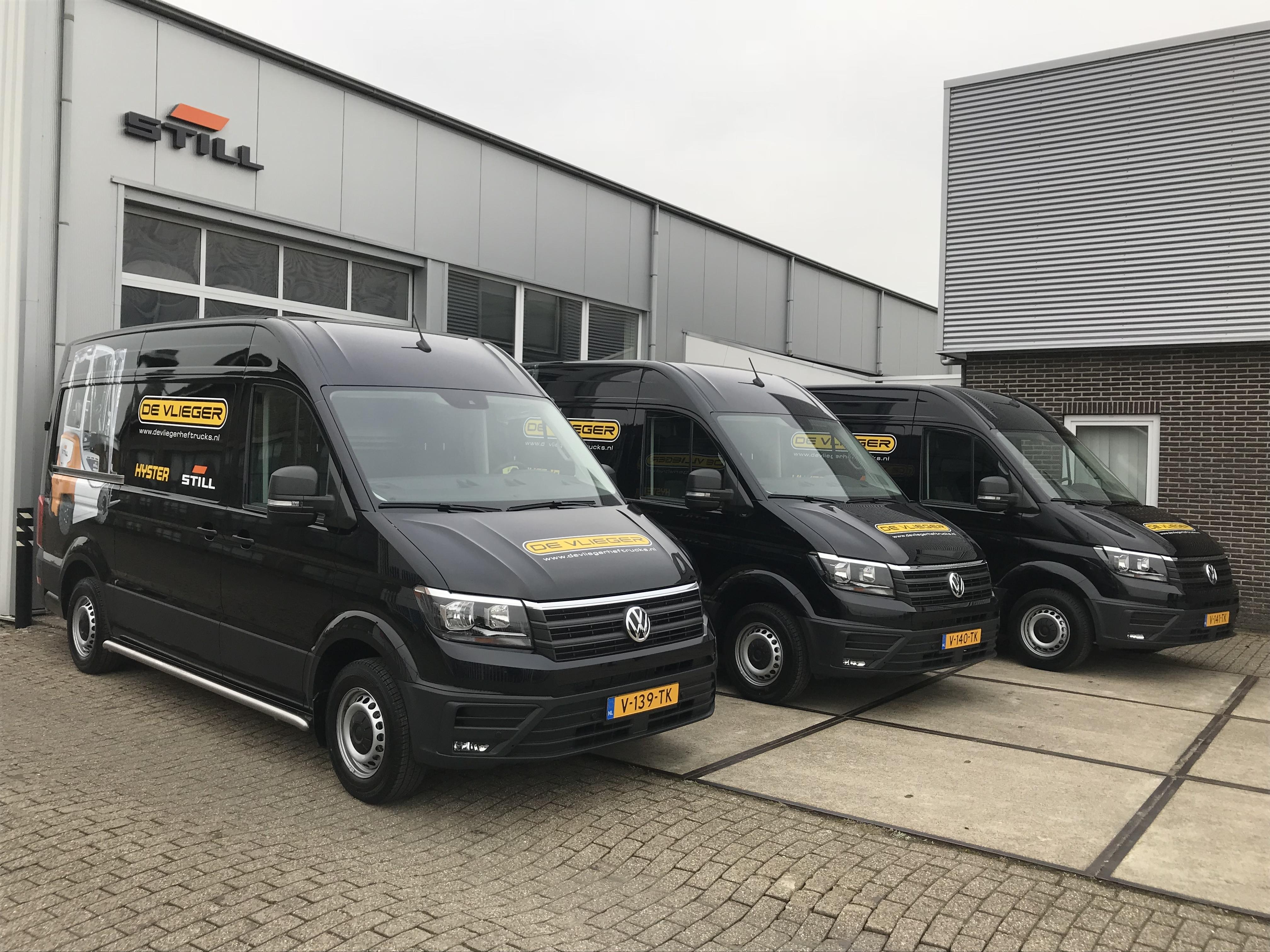 3 nieuwe servicebussen ontvangen