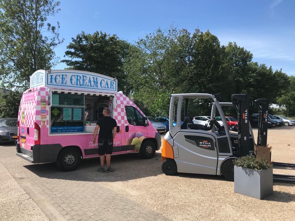 Zomerse aflevering STILL RX 60 en RX 20