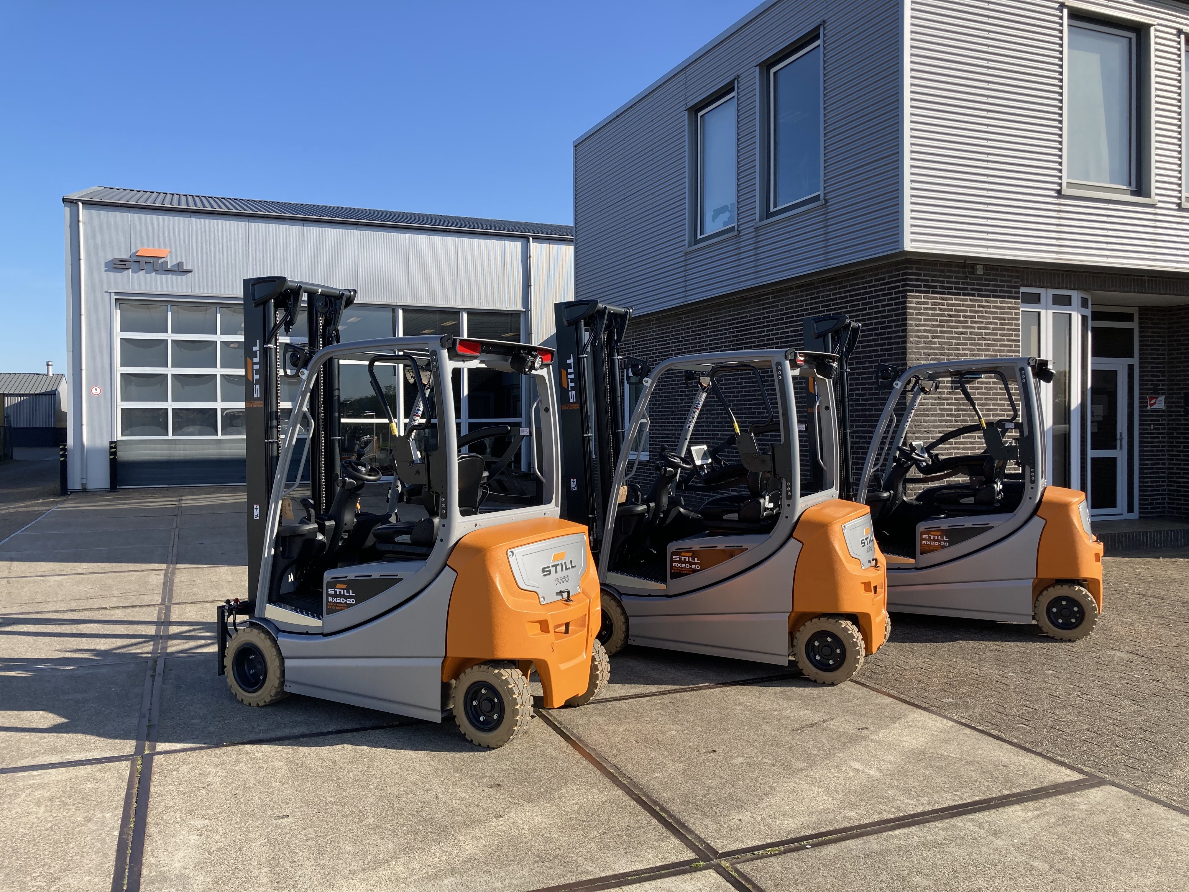 3 x nieuwe STILL RX 20-20PL