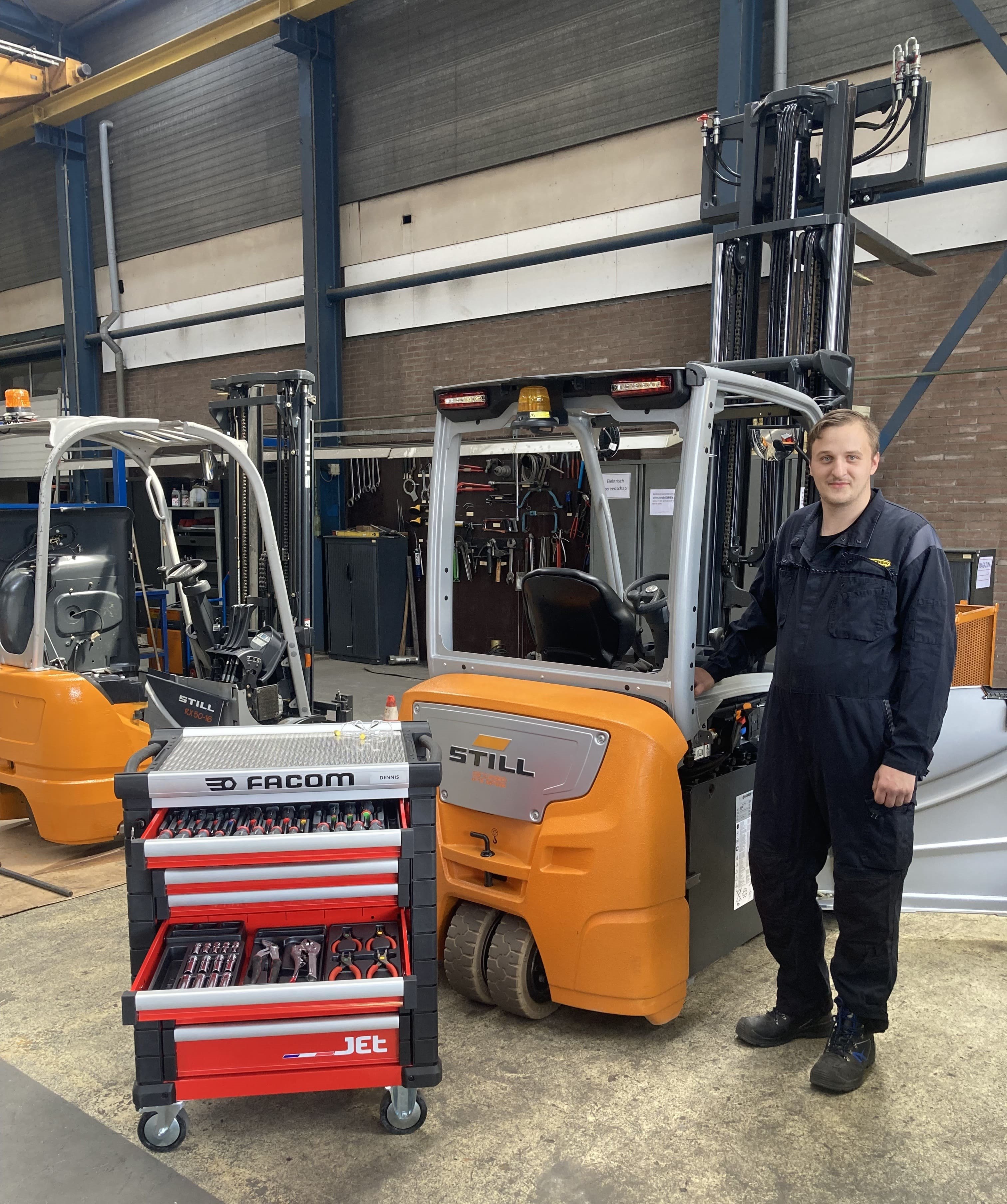 Nieuwe collega Dennis!