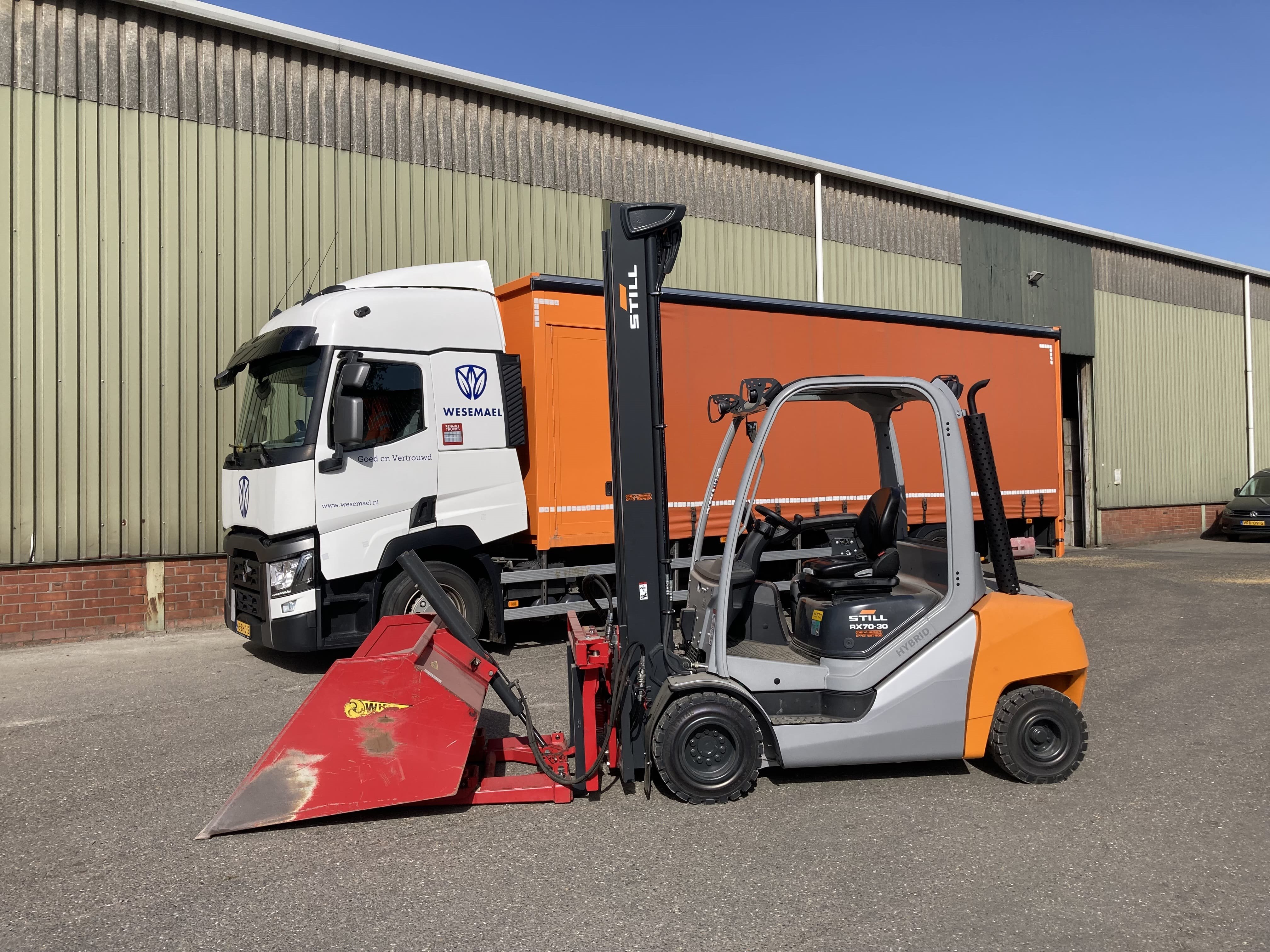 Nieuwe STILL RX 70-30 R. van Wesemael