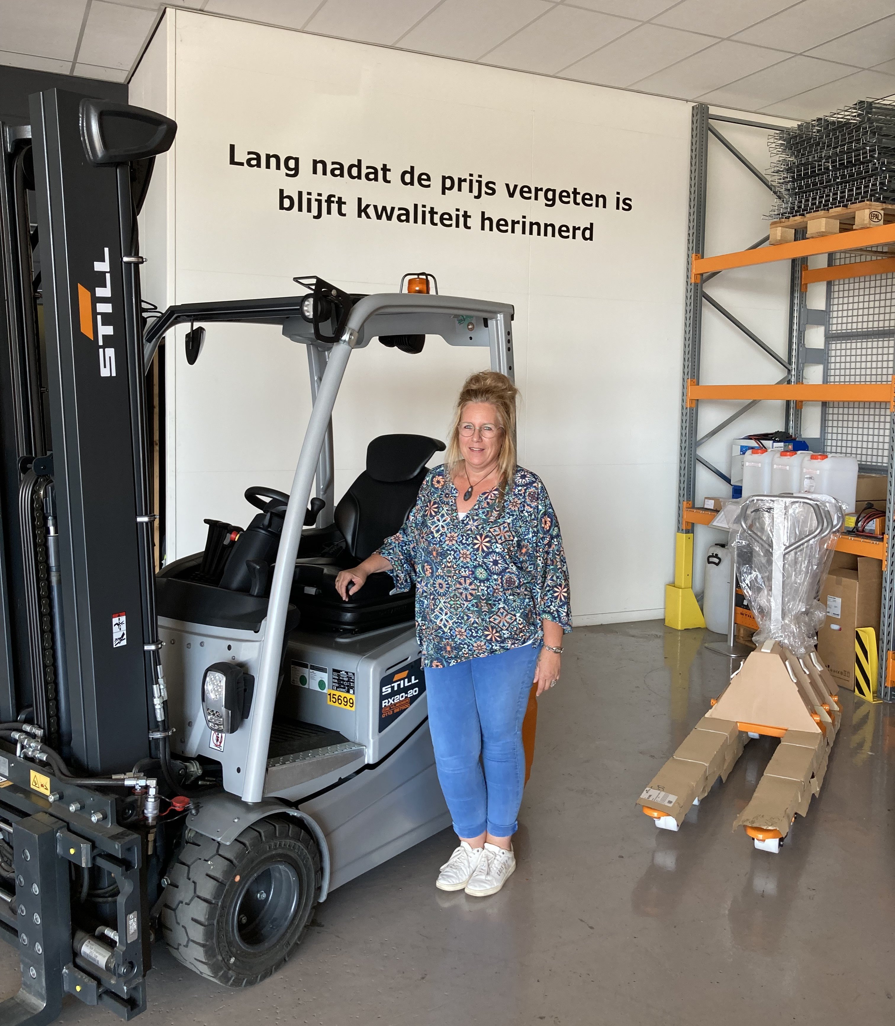 Nieuwe collega Monique