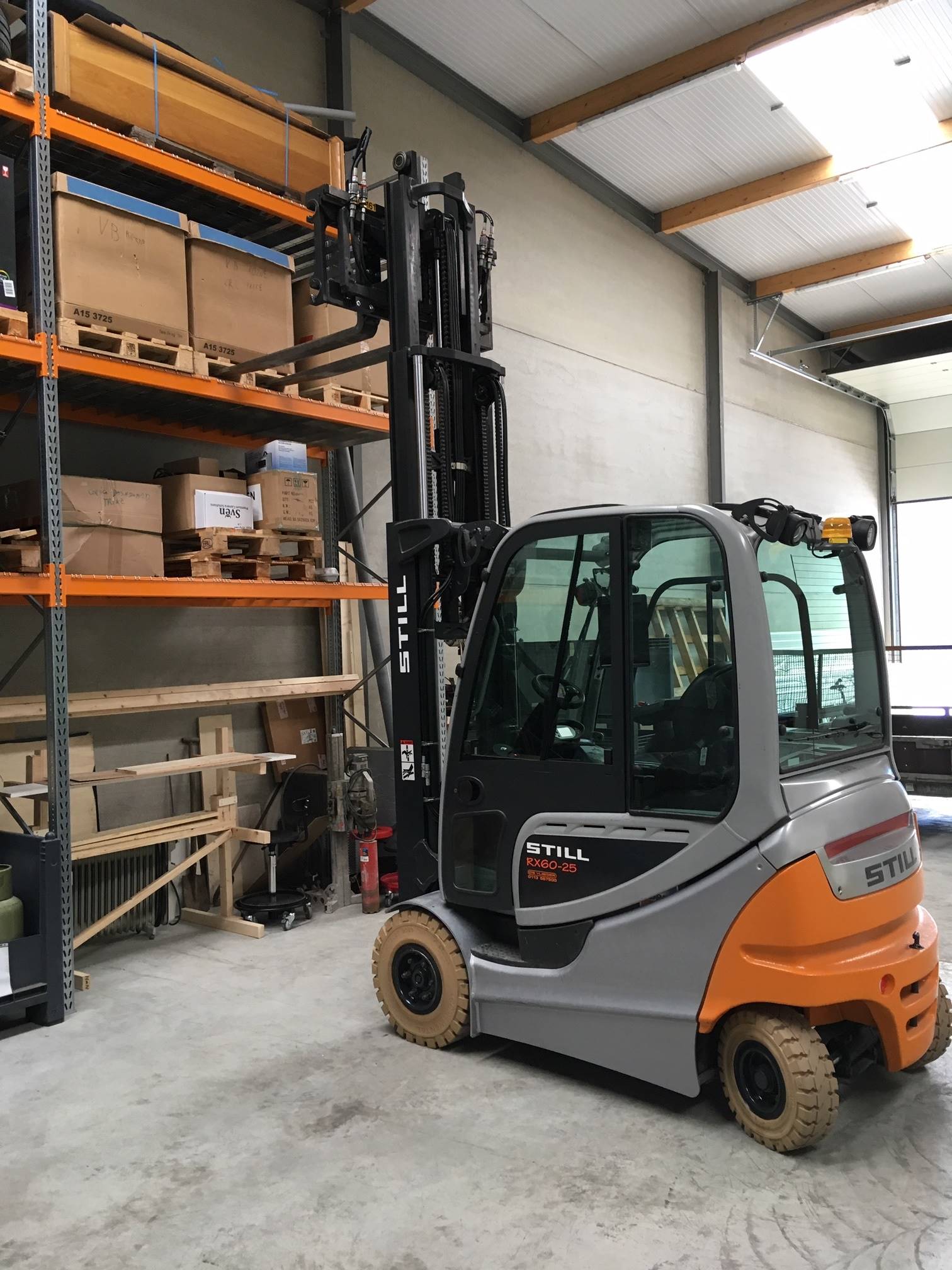 Gebruikte STILL RX 60-25 afgeleverd