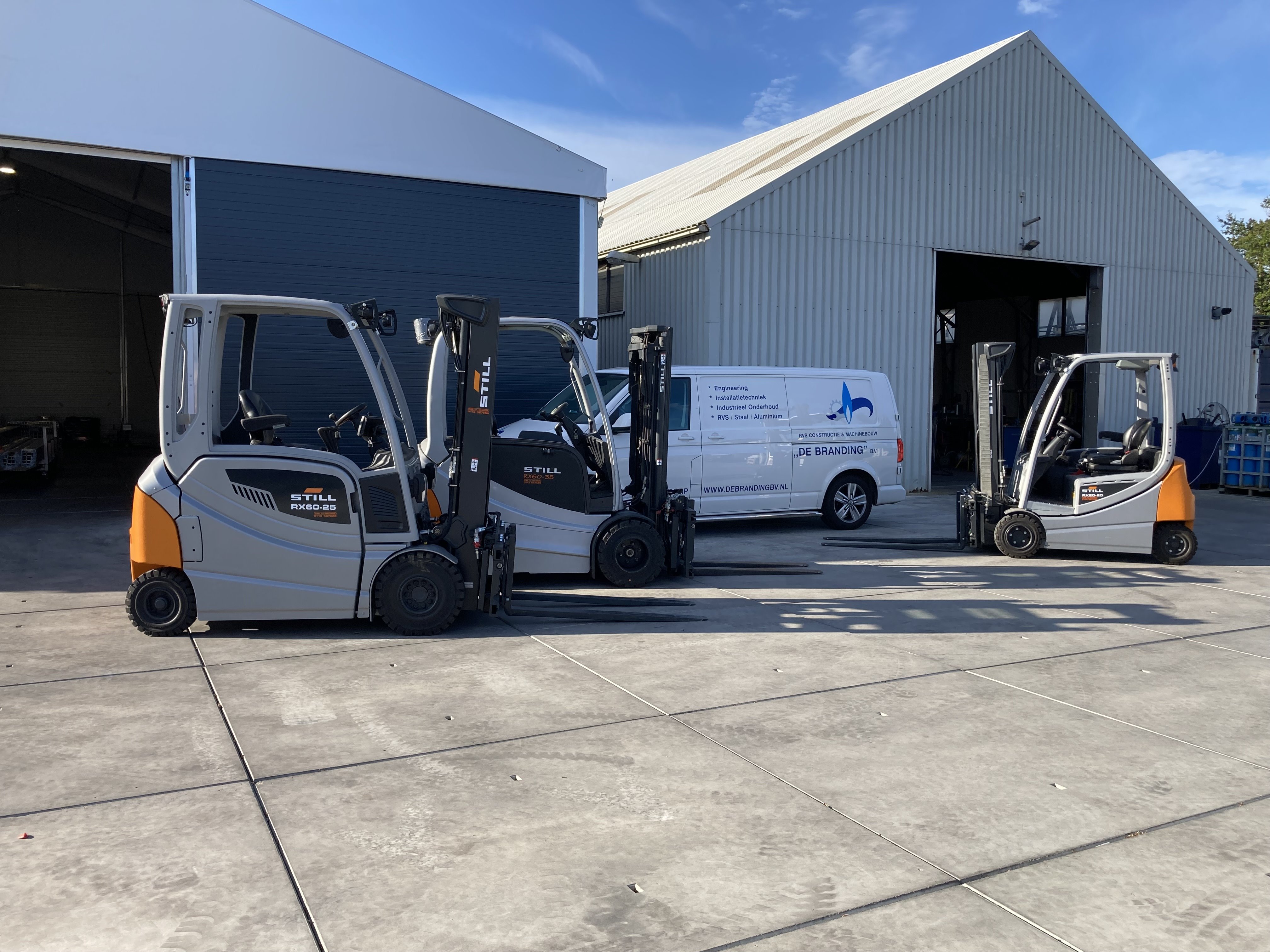 Nieuwe STILL heftrucks voor De Branding B.V.!!