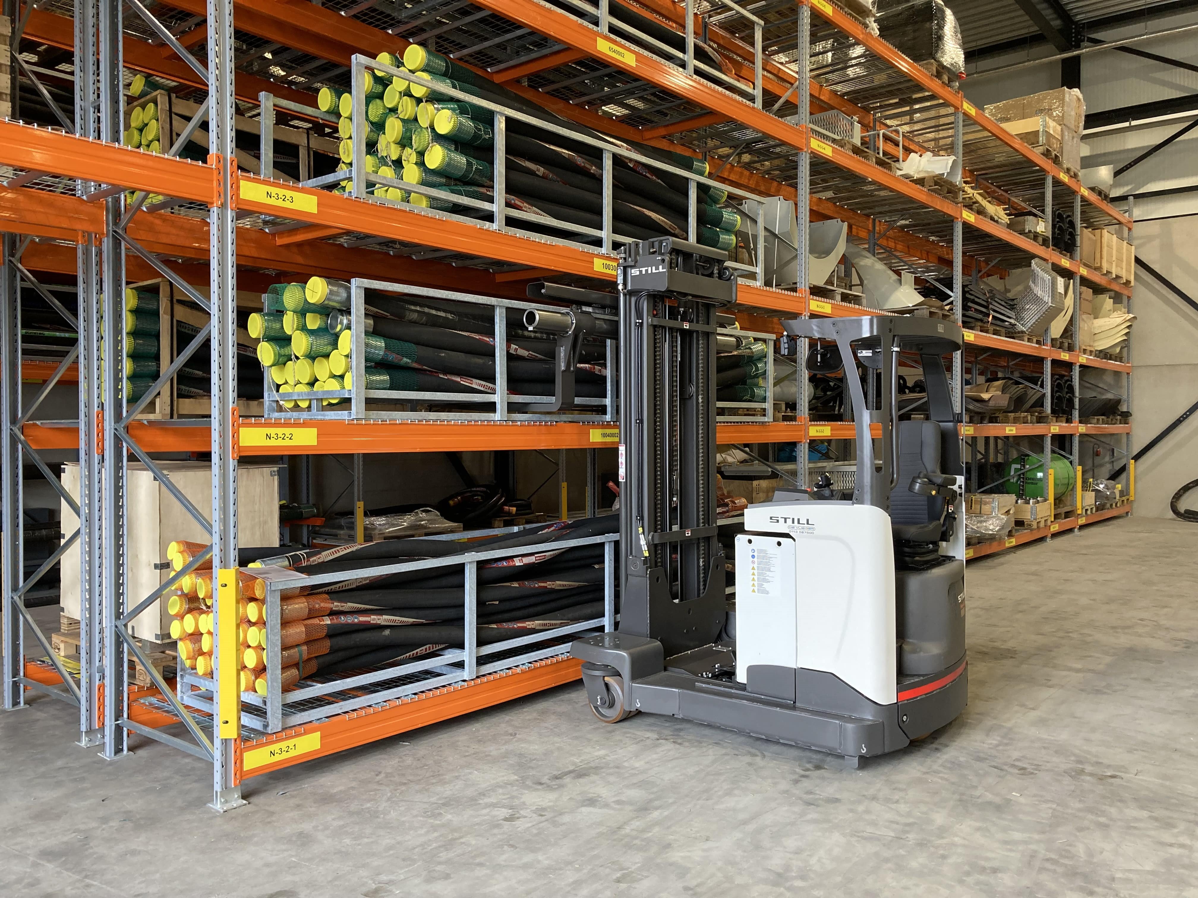 Nieuwe STILL palletstellingen en STILL FM-4W 20