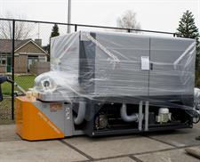 Zware pallettruck geleverd