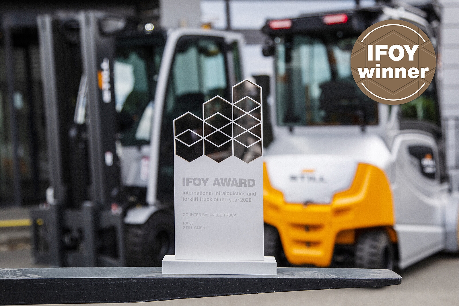 International Intralogistics Forklift of the Year Winner 2020! (IFOY)