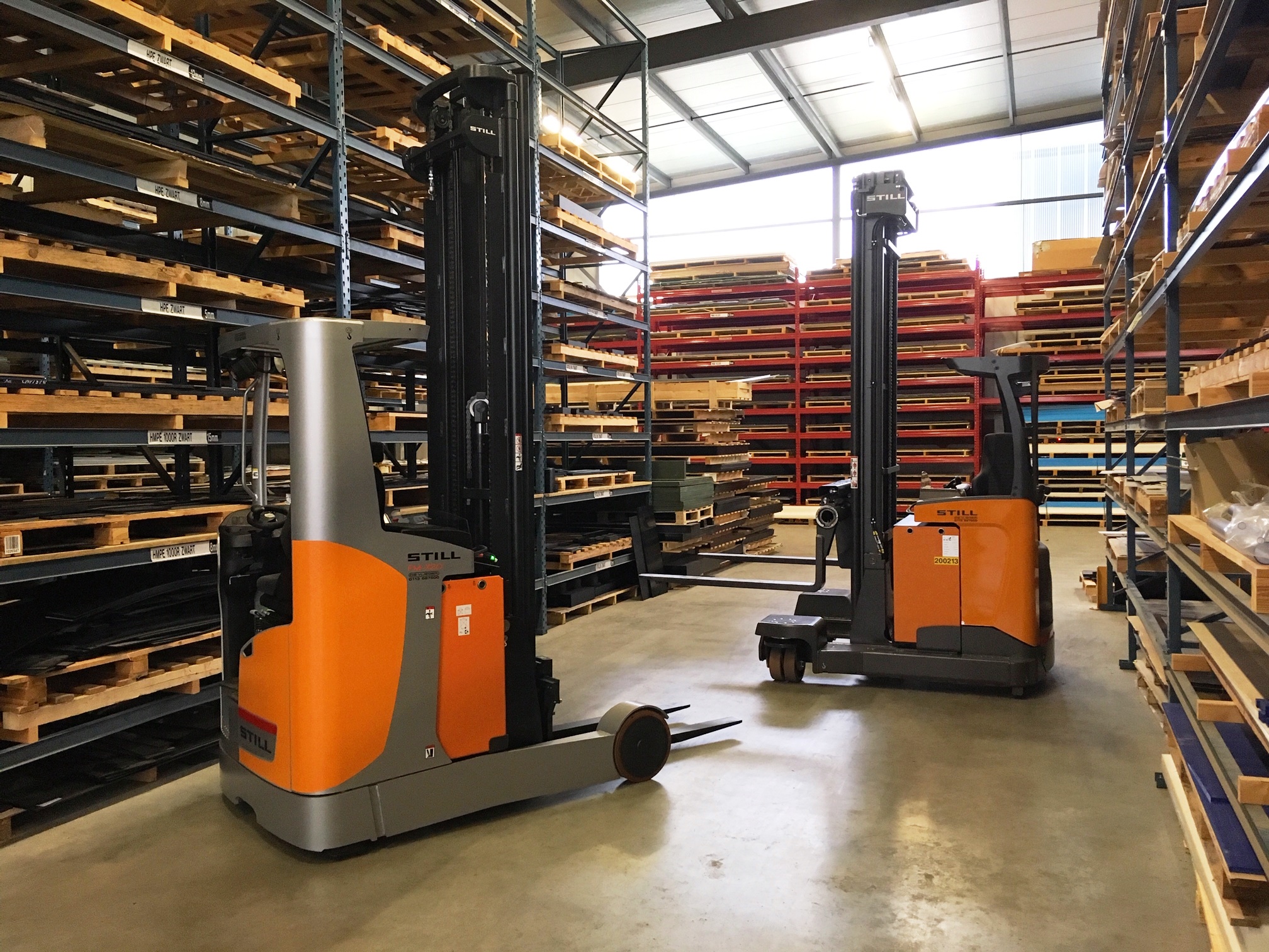 Nieuw materieel Pekaar Plastics in Goes