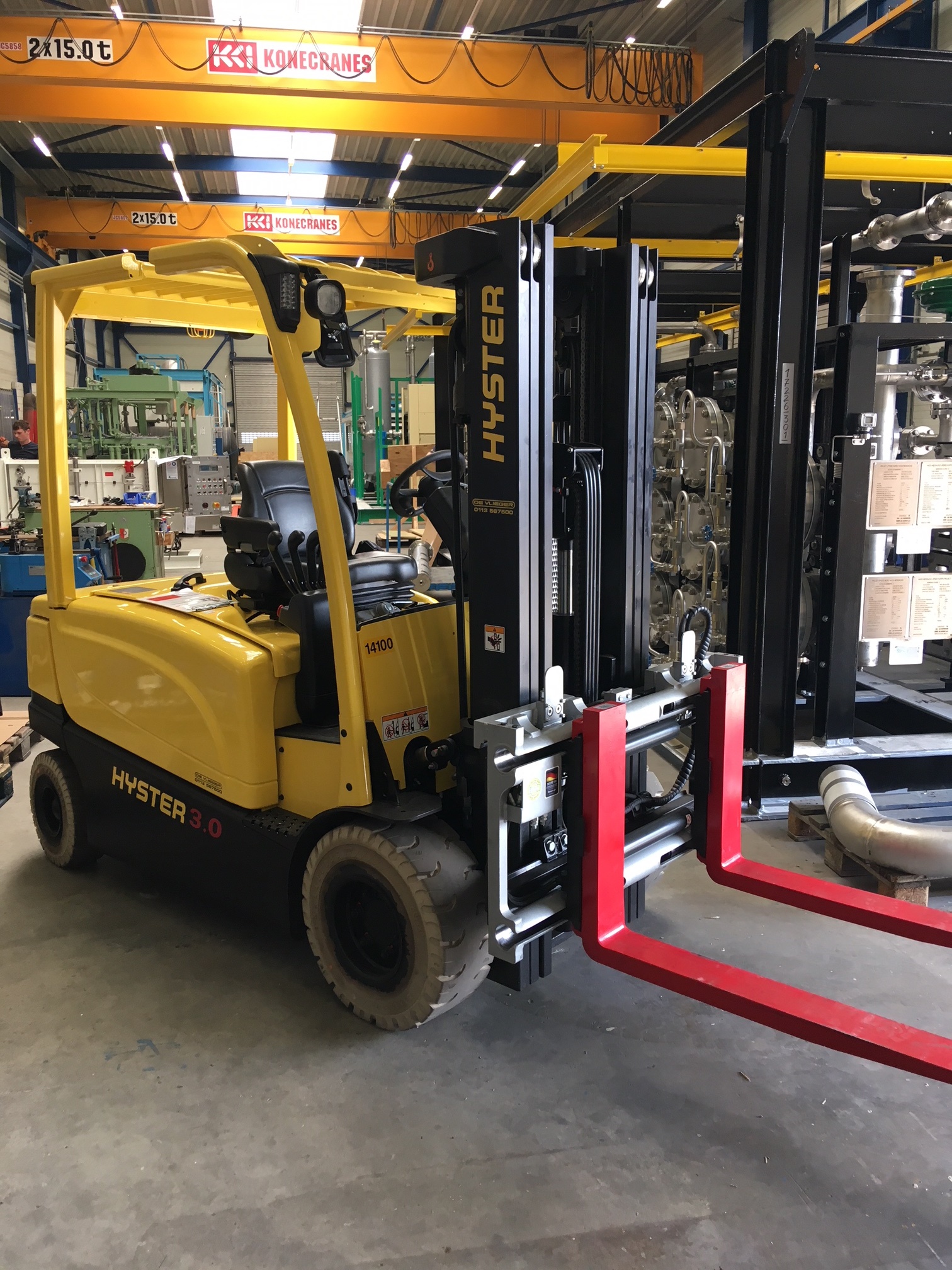 Nieuwe Hyster J3.0XN afgeleverd