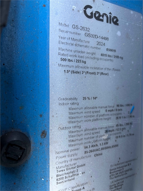 Genie GS2632