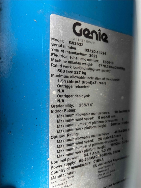 Genie GS2632