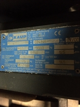 KAUP 2T411Z vorkversteller