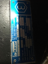 KAUP 2T448P rollenklem