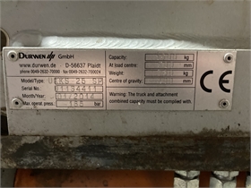 Durwen UKKS 25 SP klem