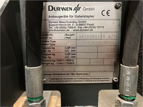 Durwen TGZ25.1200 telescoopvorken