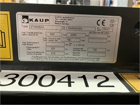 KAUP 2T466BZA vorkversteller