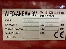 WIFO MO600 schepbak
